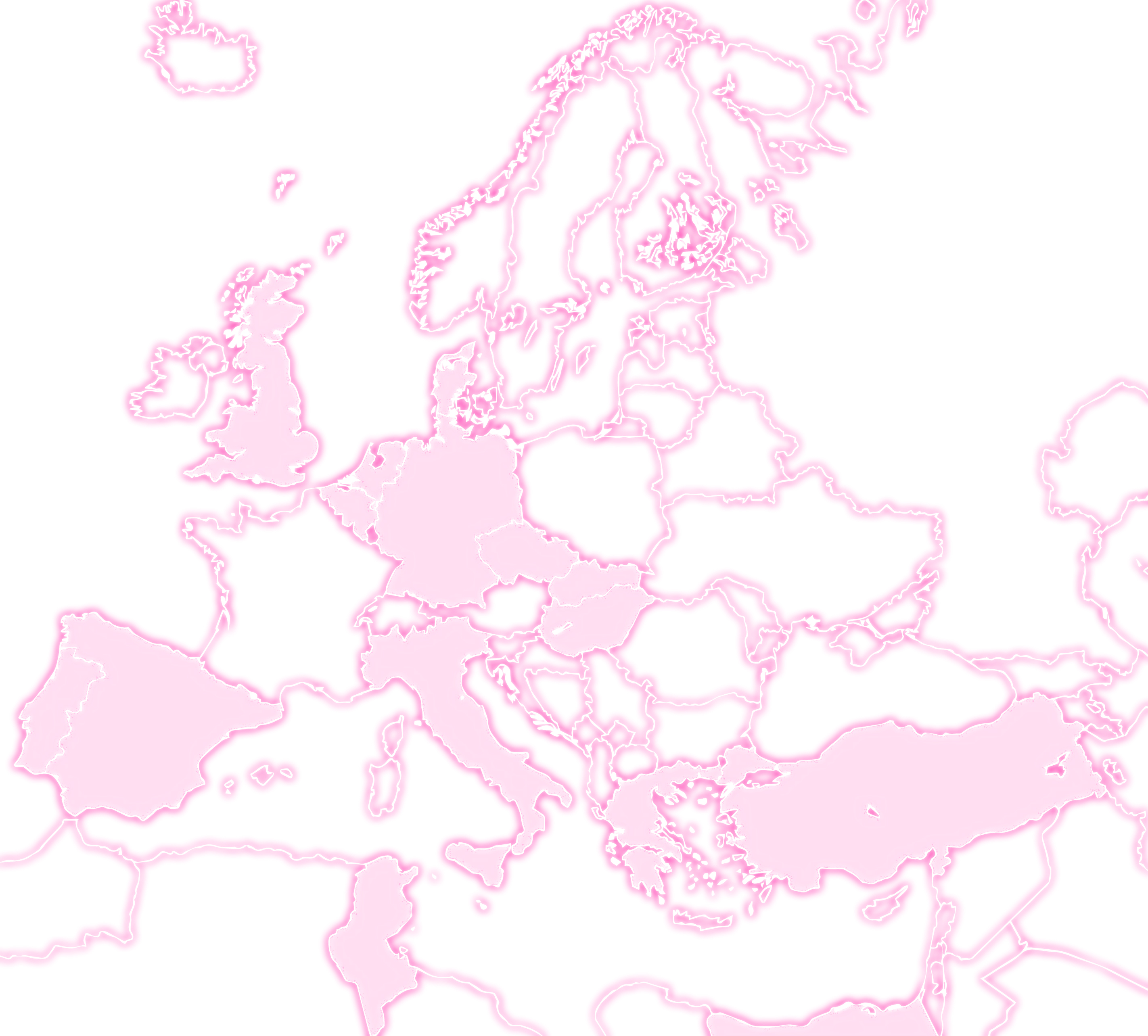 Carte de quelques voyages d'études 