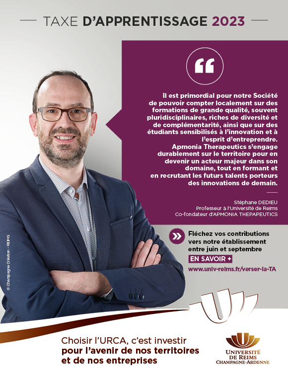 Affiche Taxe Apprentissage 2023 Stéphane Dedieu