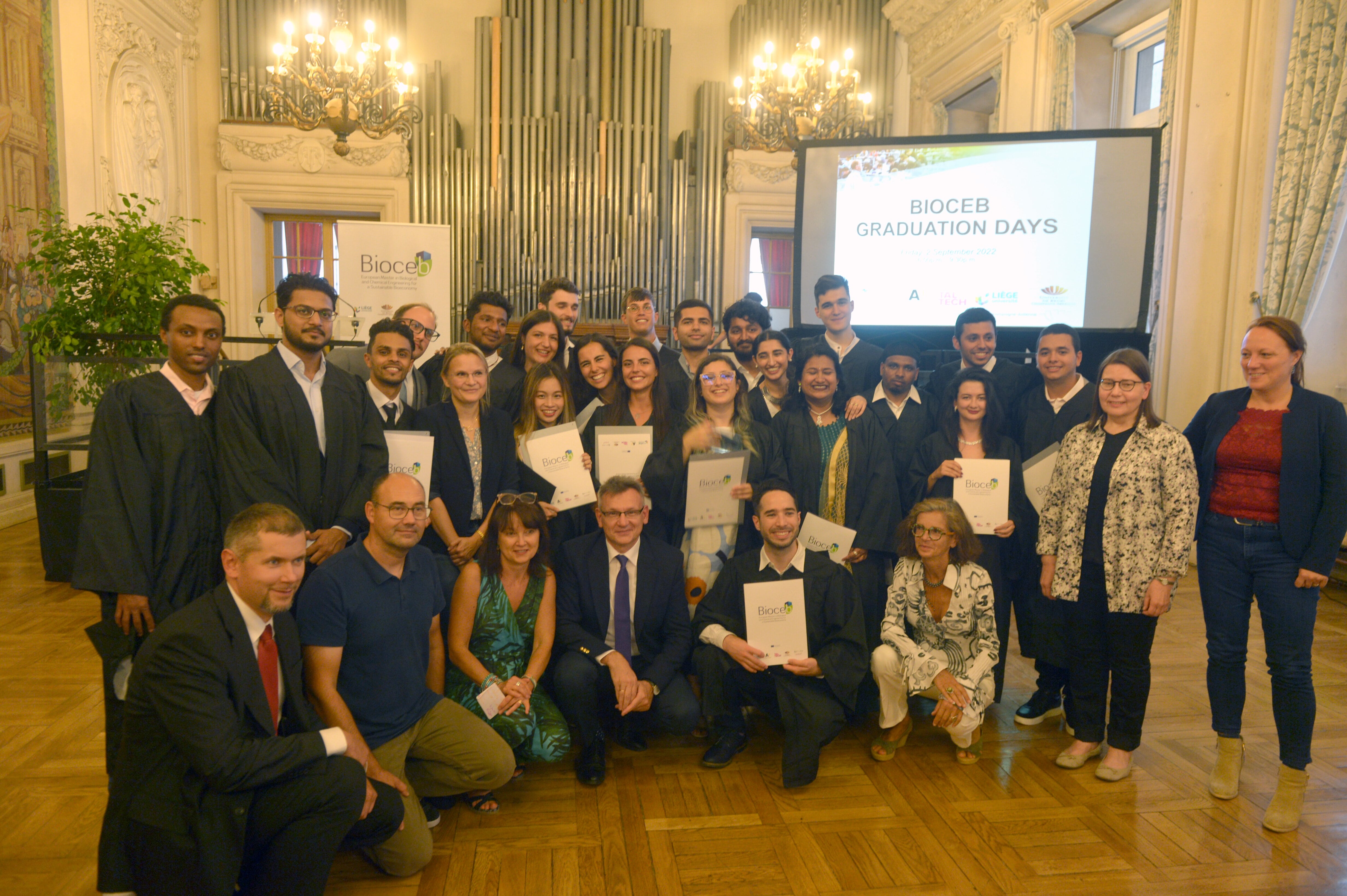 Photo remise de diplômes BIOCEB