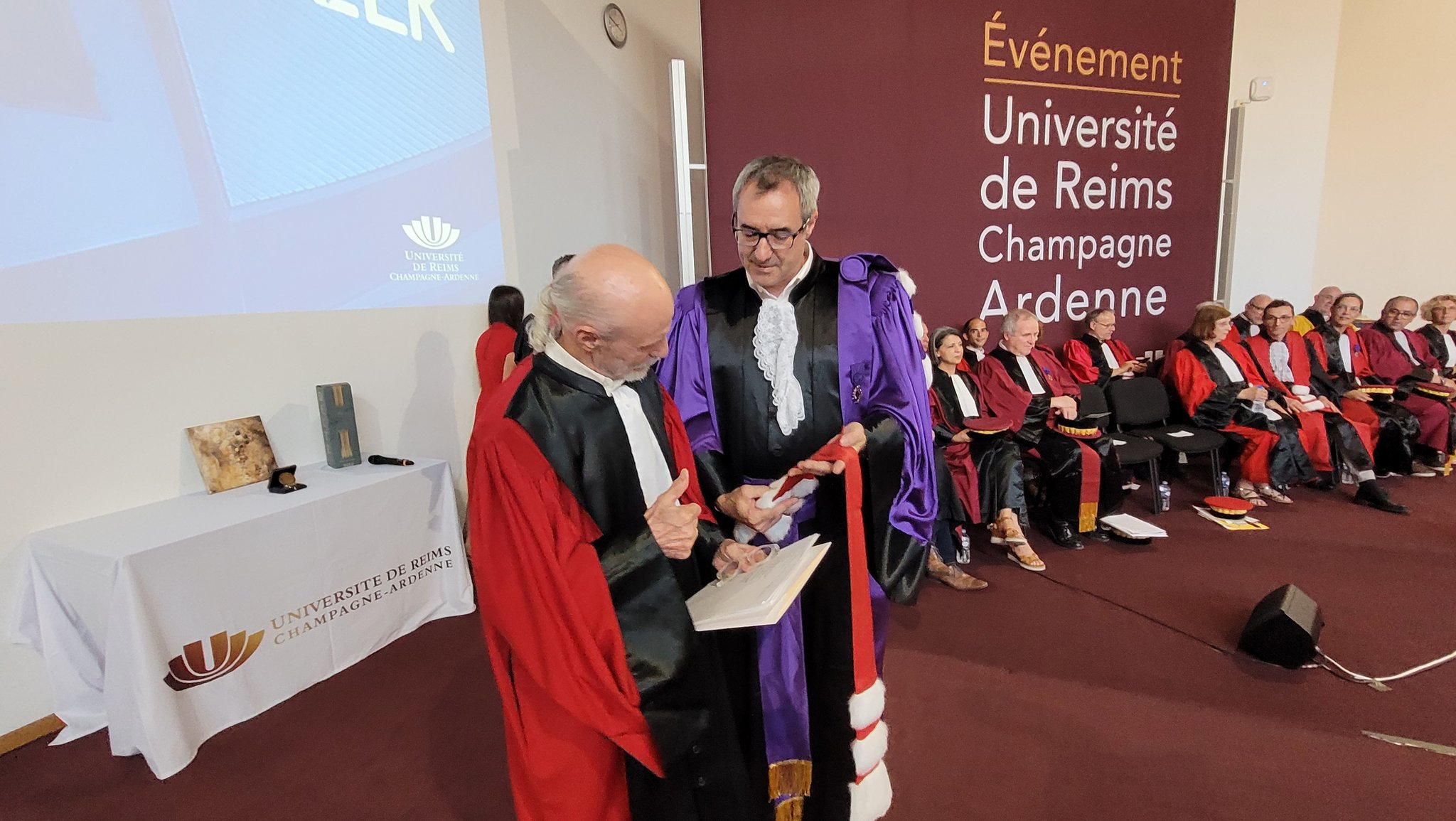 Le Professeur Russell W. Belk, honoré du titre de docteur honoris causa de l’université de Reims Champagne-Ardenne