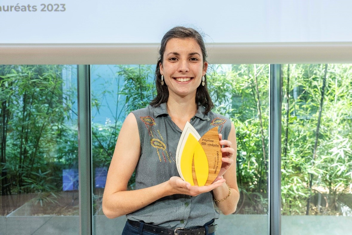Léa Roche Faget, lauréate du Prix Pépites des Pépite 2023