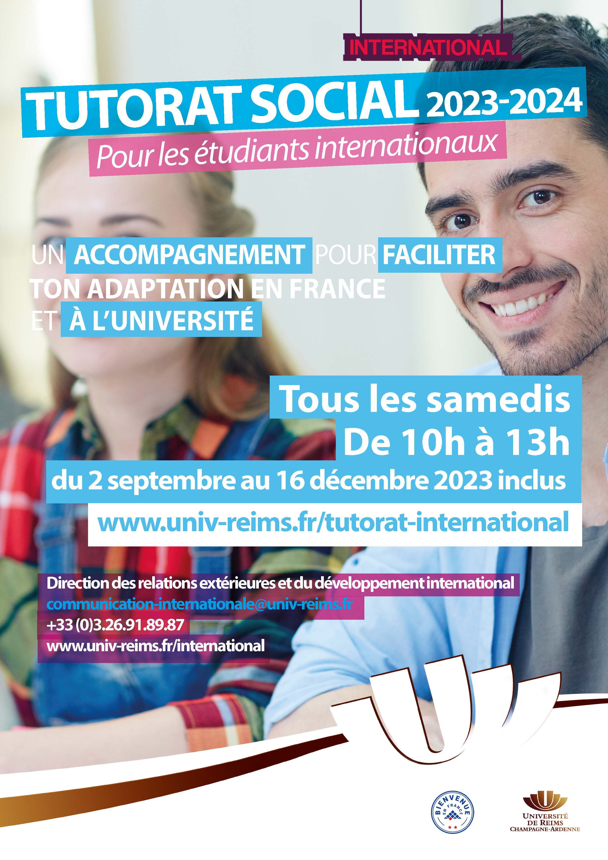 Tutorat social pour les étudiants internationaux