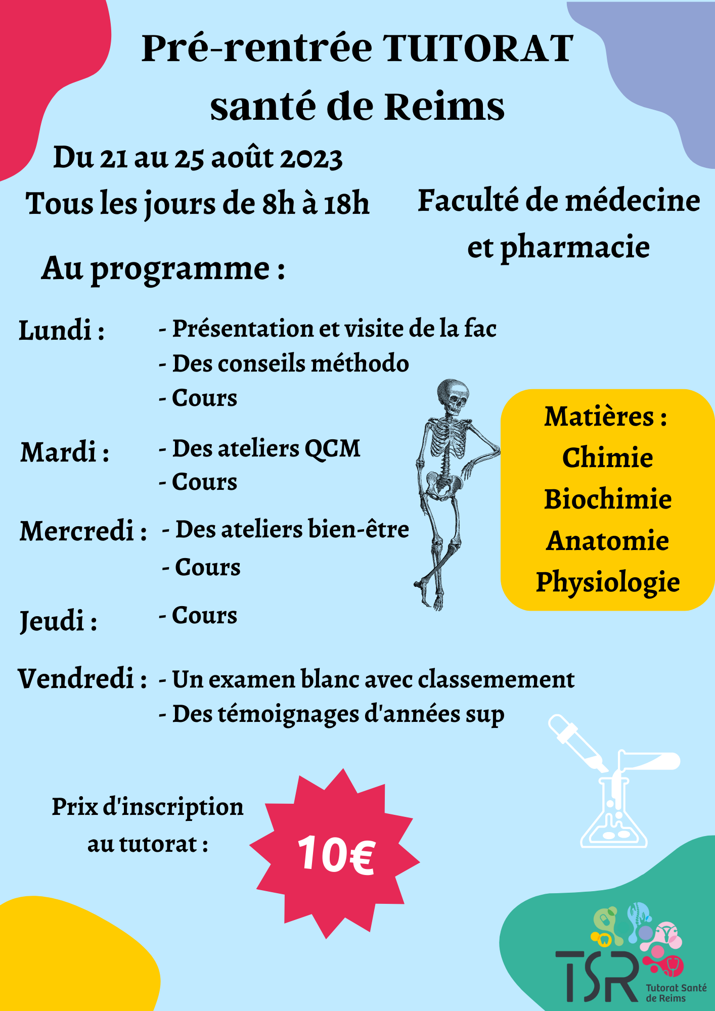 pré-rentrée LAS