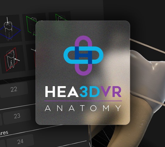 Une application VR pour l’anatomie dentaire et orofaciale « Hea3DVR ».