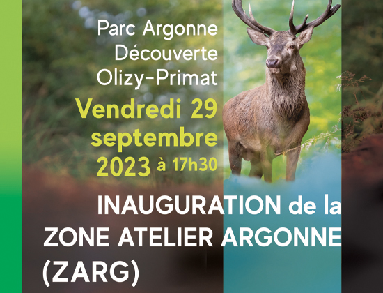 Inauguration de la Zone atelier Argonne (ZARG)