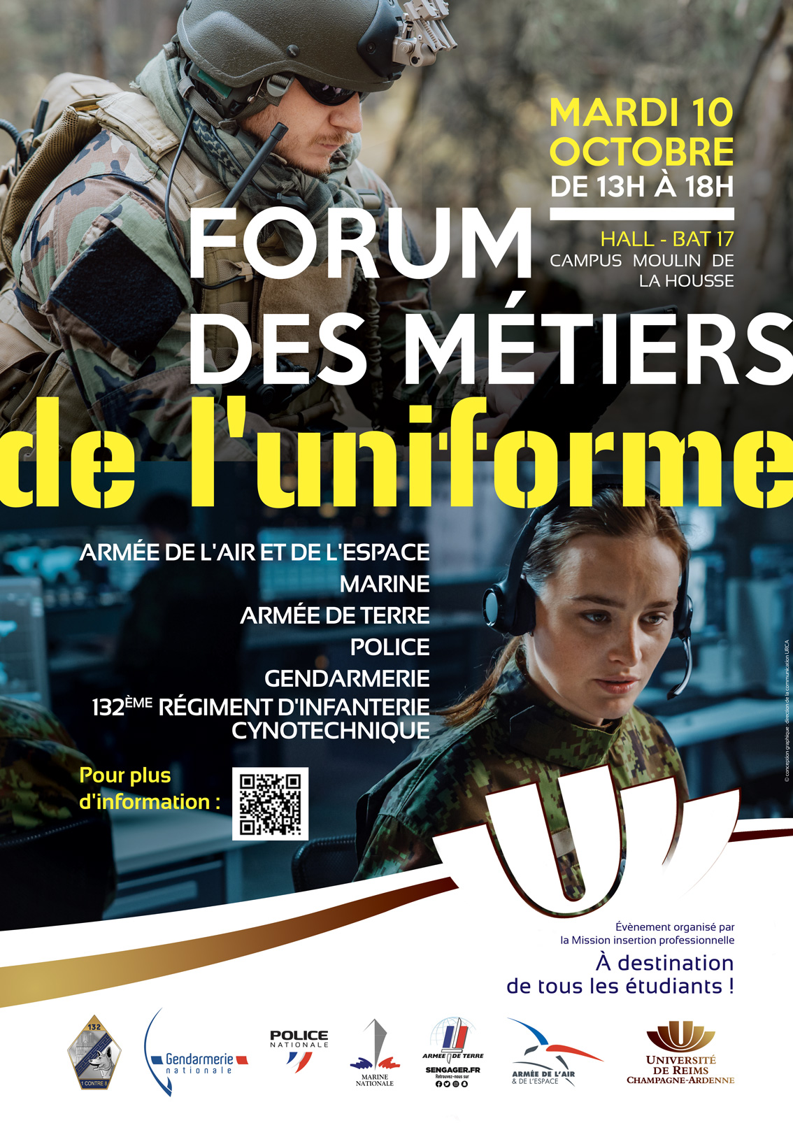 Forum des métiers de l'uniforme