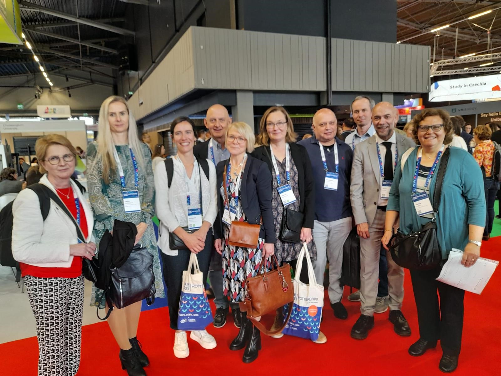 Participation de l’URCA à l‘ EAIE « European Association for International Education »  à Rotterdam