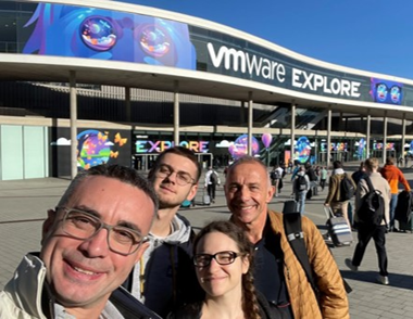 DeMETeRE à Barcelone pour le VMware Explore 2023