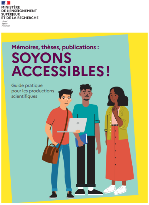 guide Mémoires, thèses, publications : soyons accessibles !