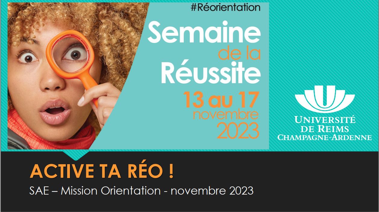 Réorientation 2023-2024