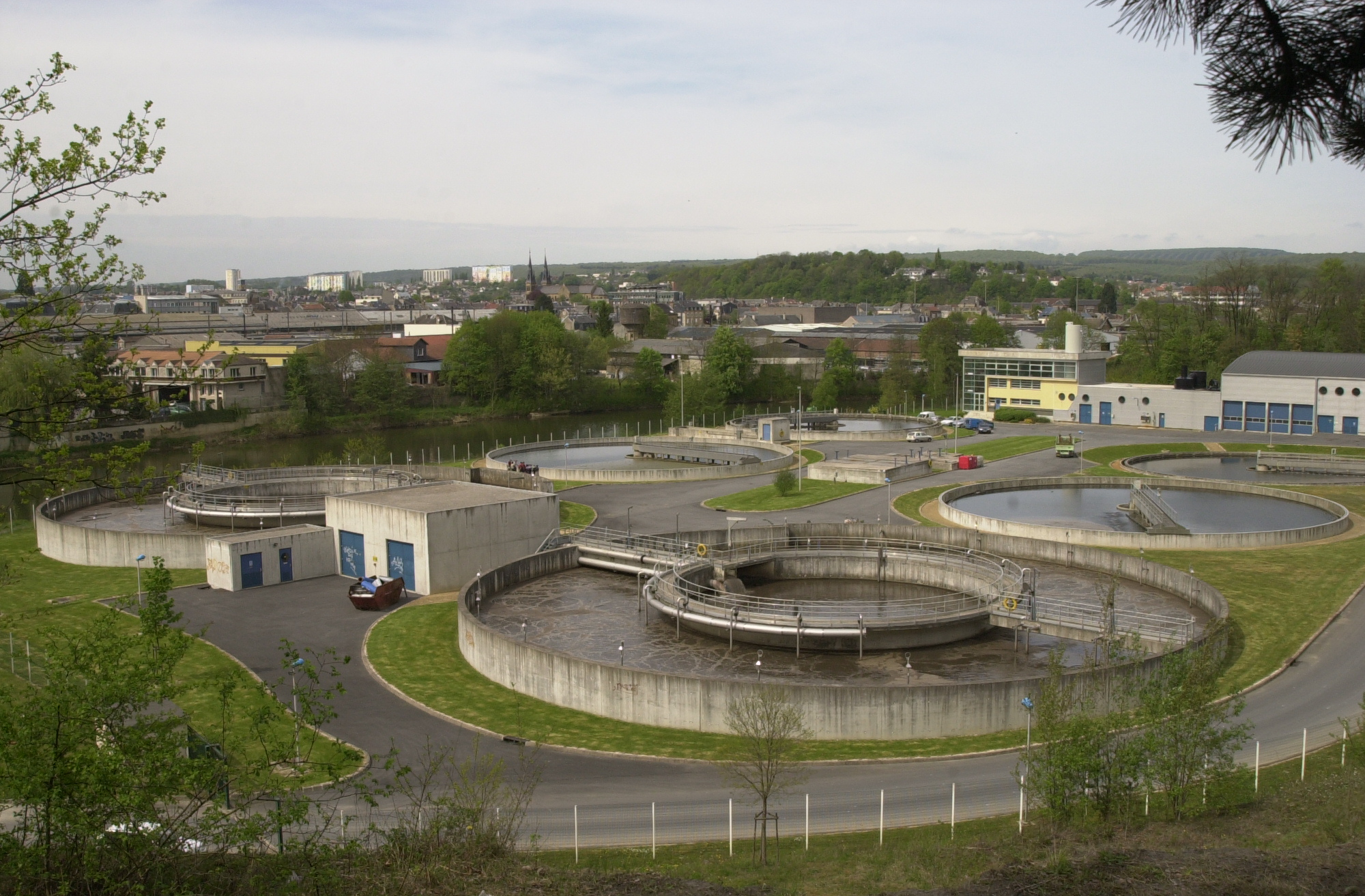 Station d’épuration de Charleville-Mézières, gérée par Ardenne Métropole