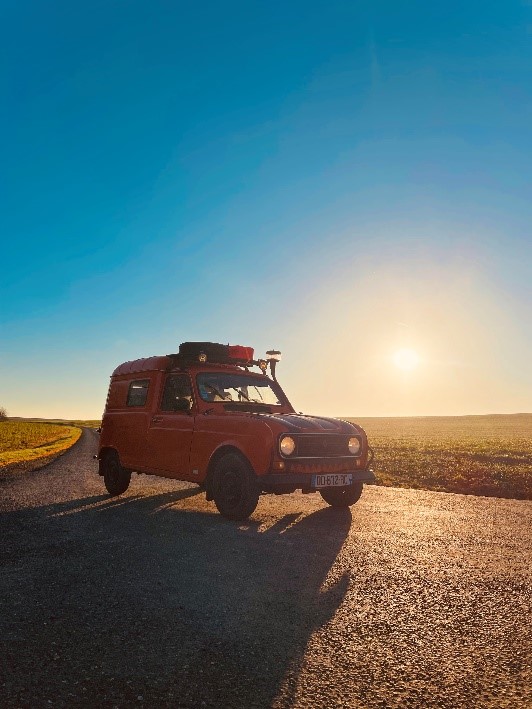 Photo de la voiture du 4L trophy