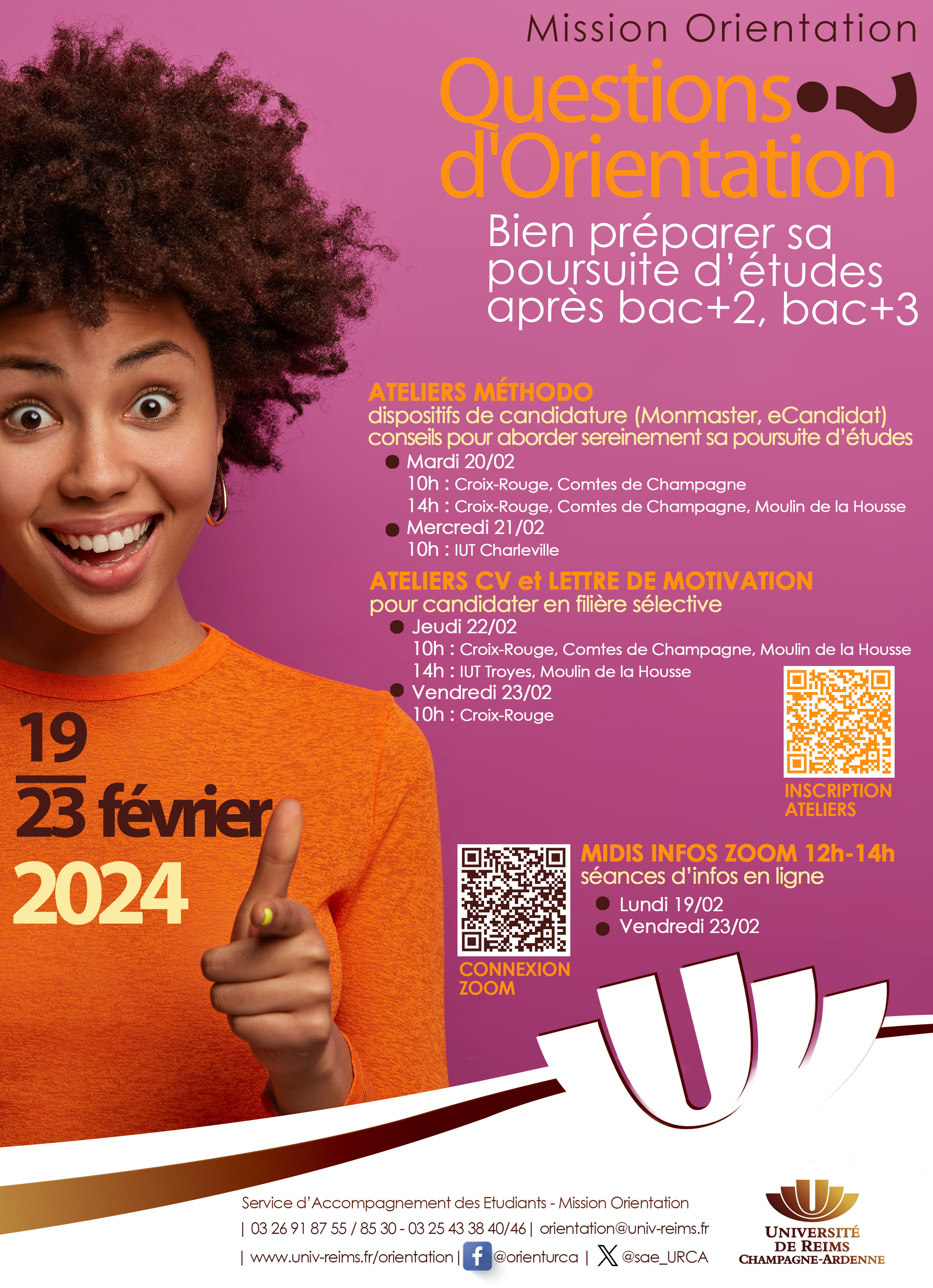 Questions d'orientation