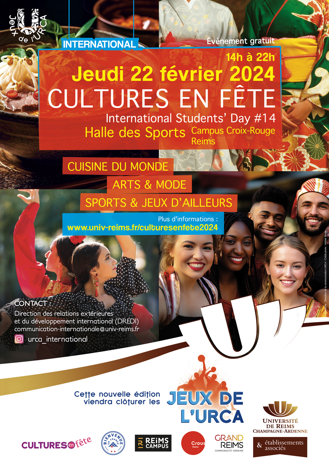 Affiche Cultures en fête 2024