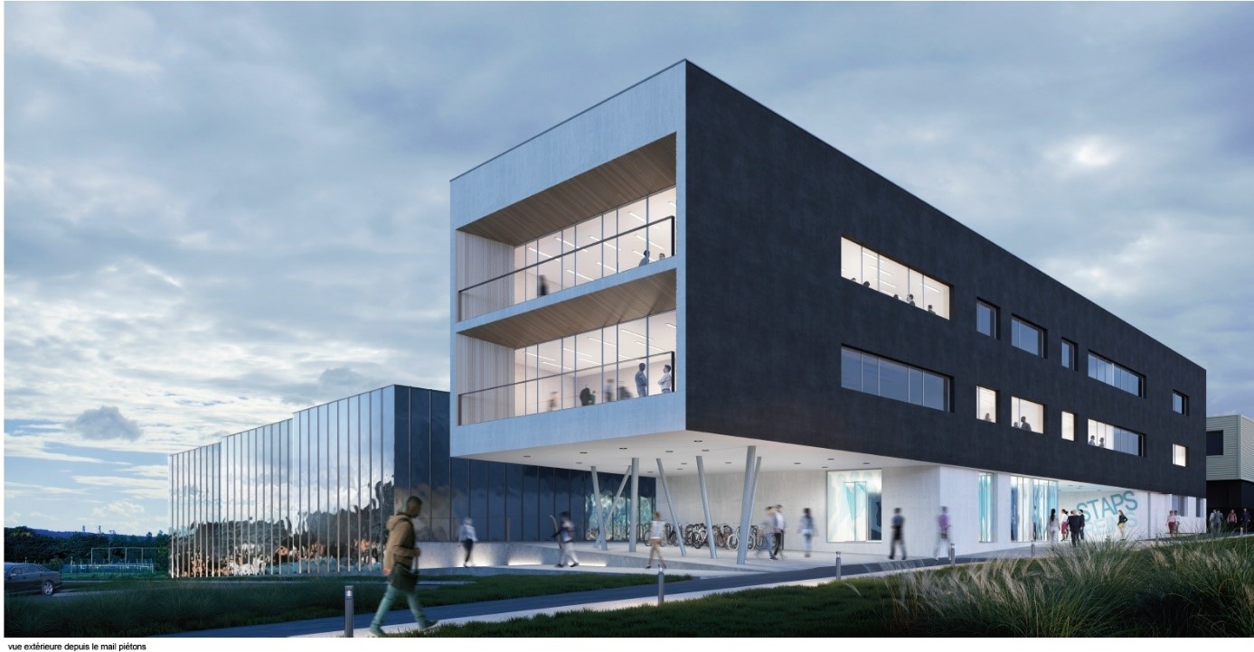 Nouveau batiment de l'UFR STAPS