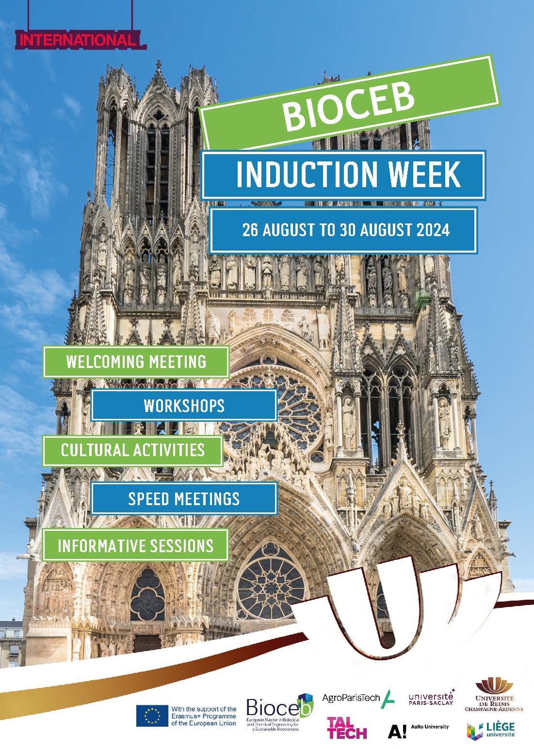 Induction Week Bioceb du 26 au 30 aout 2024