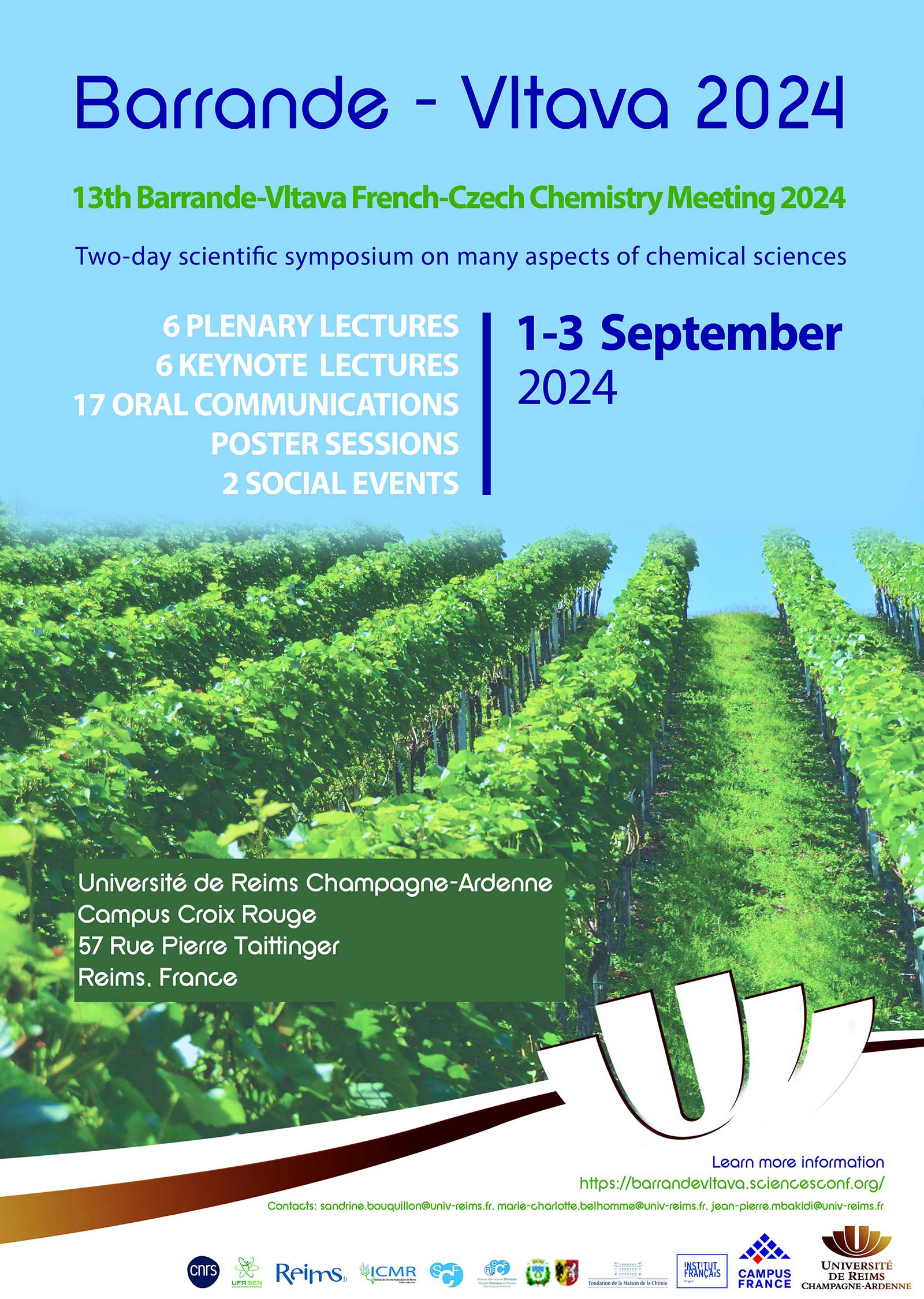 Colloque - Journées Barrande du 1 au 3 septembre 202