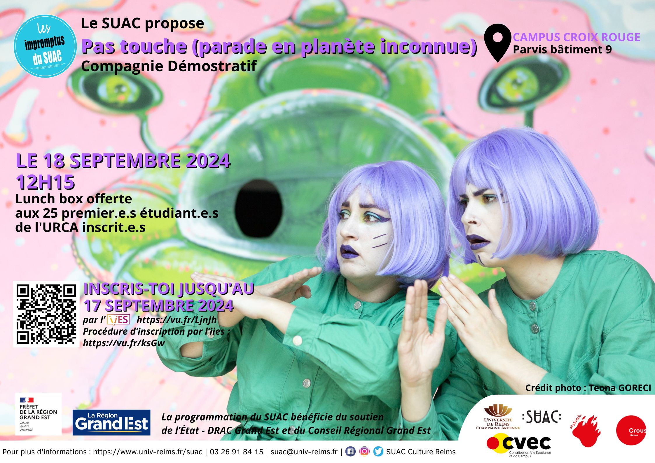 Les Impromptus du SUAC - Pas touche