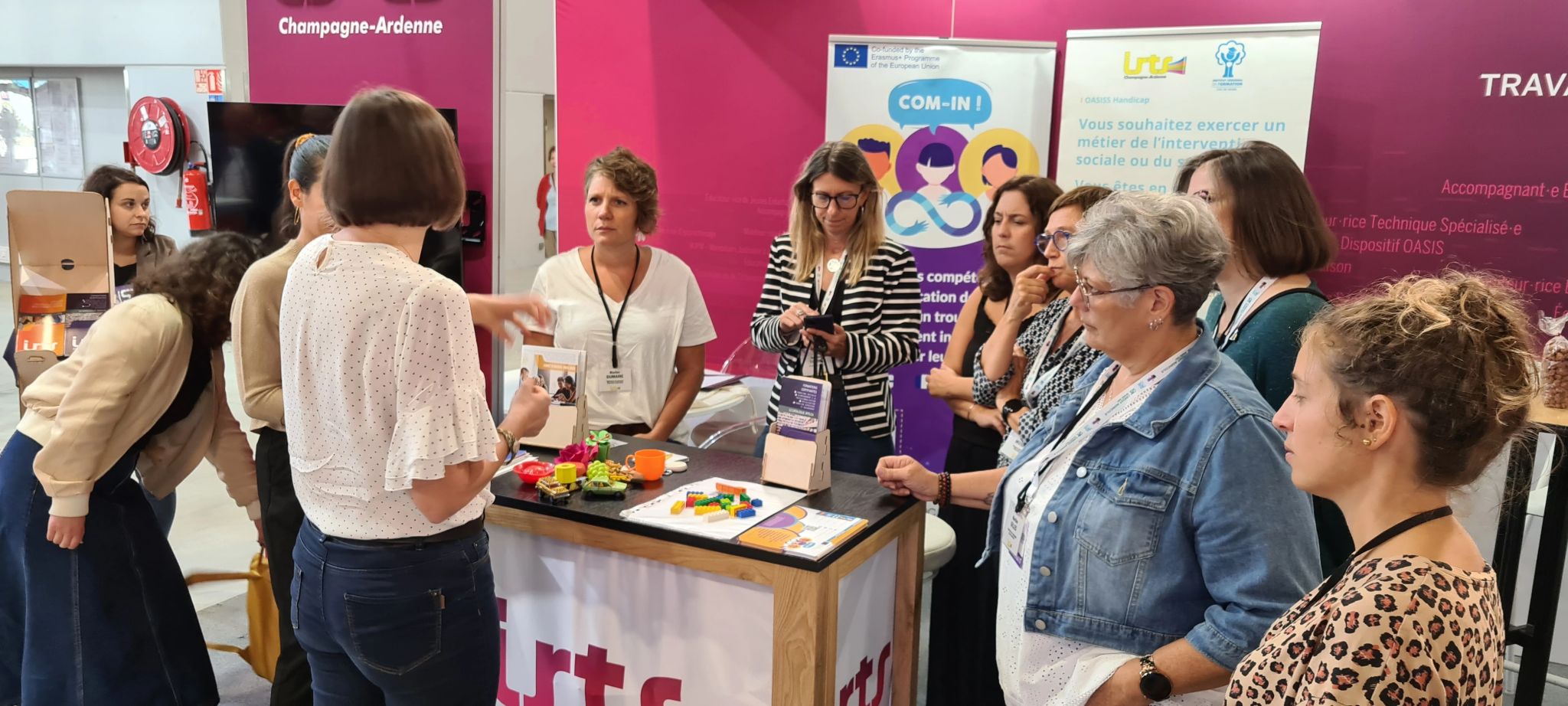 Projet COM-IN à la foire de Châlons 