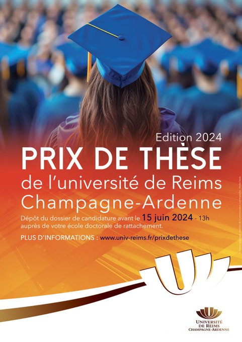 Prix de thèse URCA 2024