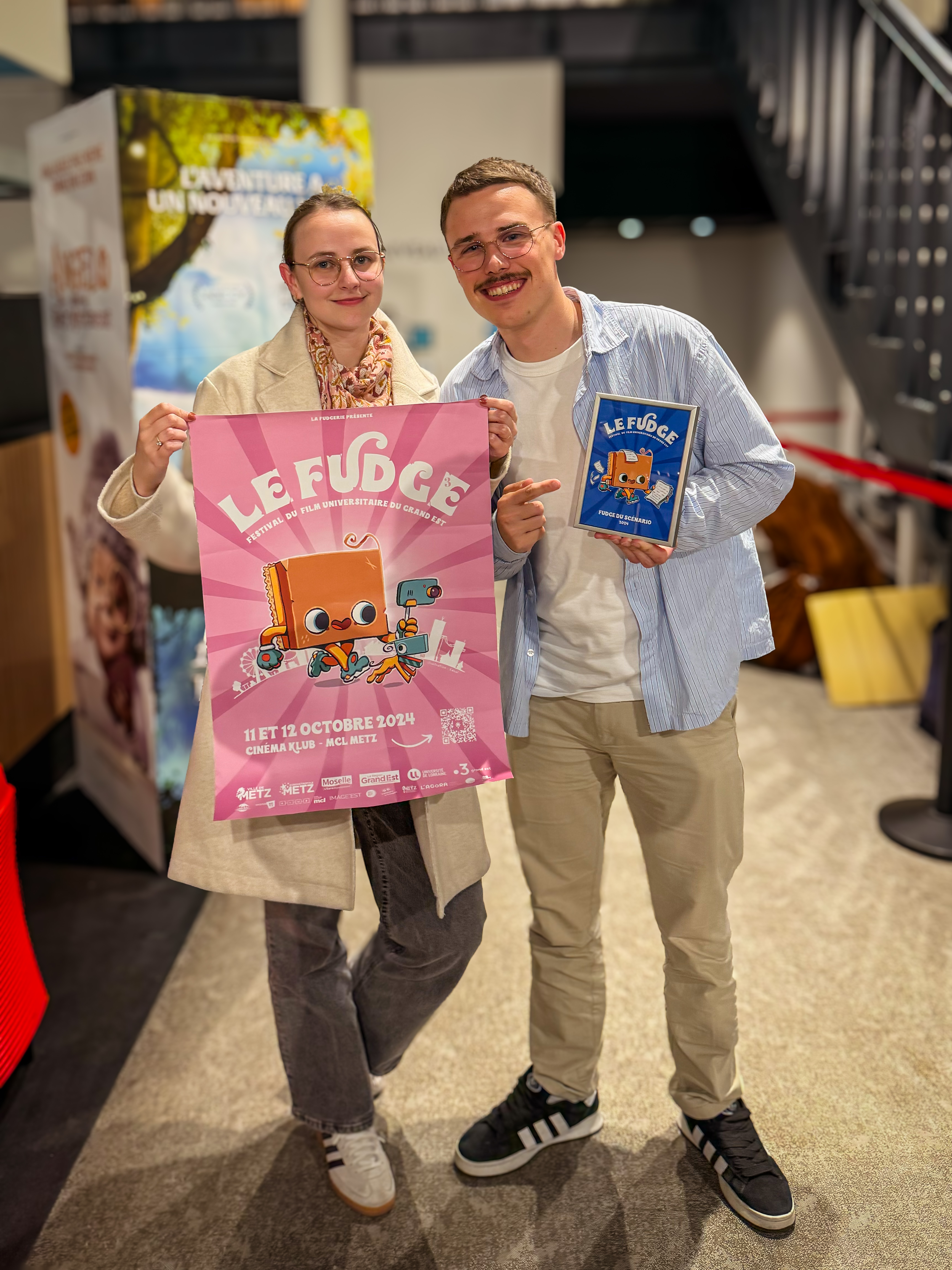 Prix du meilleur scénario au Festival du Film Universitaire du Grand Est par des étudiants de l'IUT de Troyes