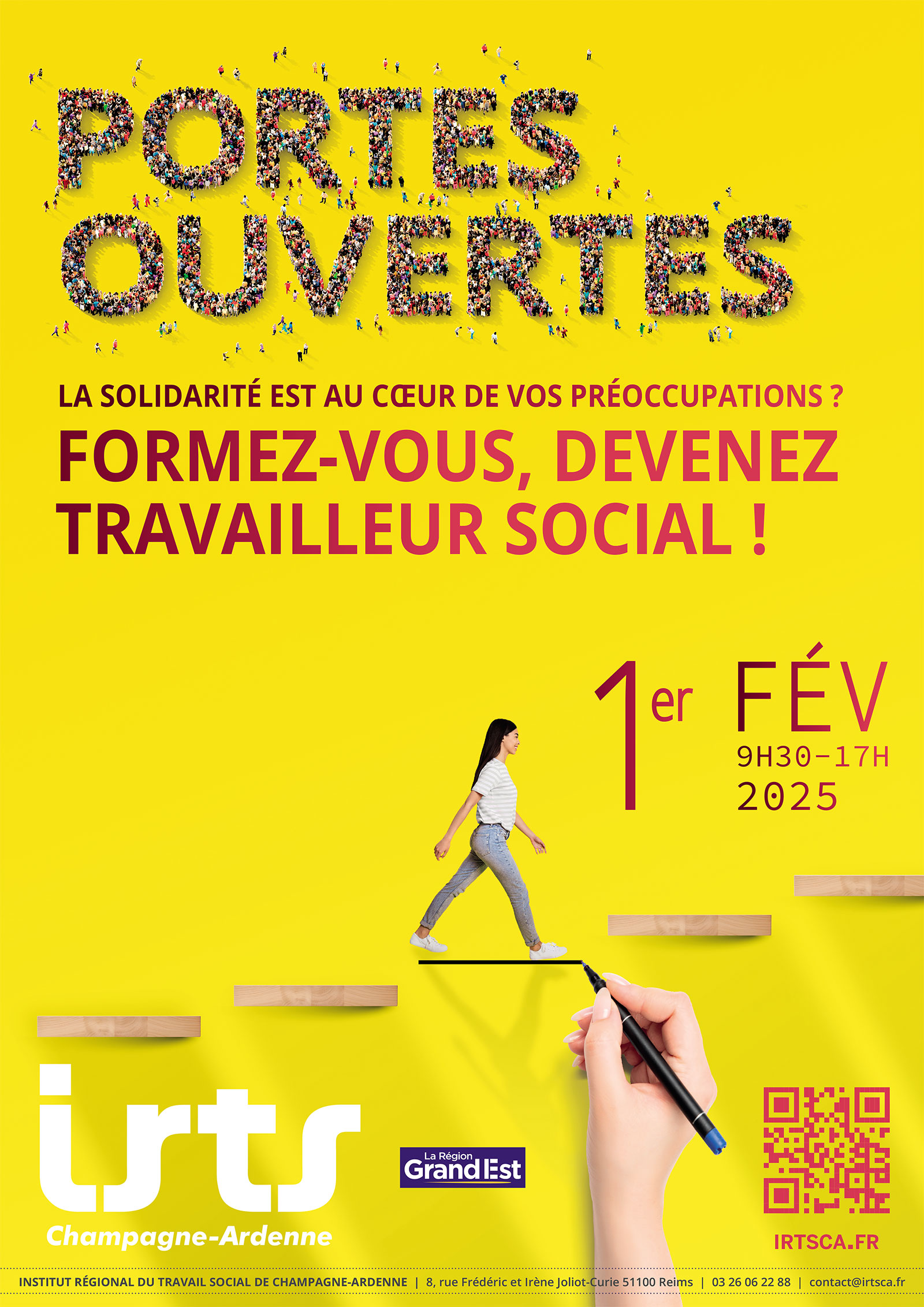 Journée Portes Ouvertes de l'IRTS Champagne Ardenne