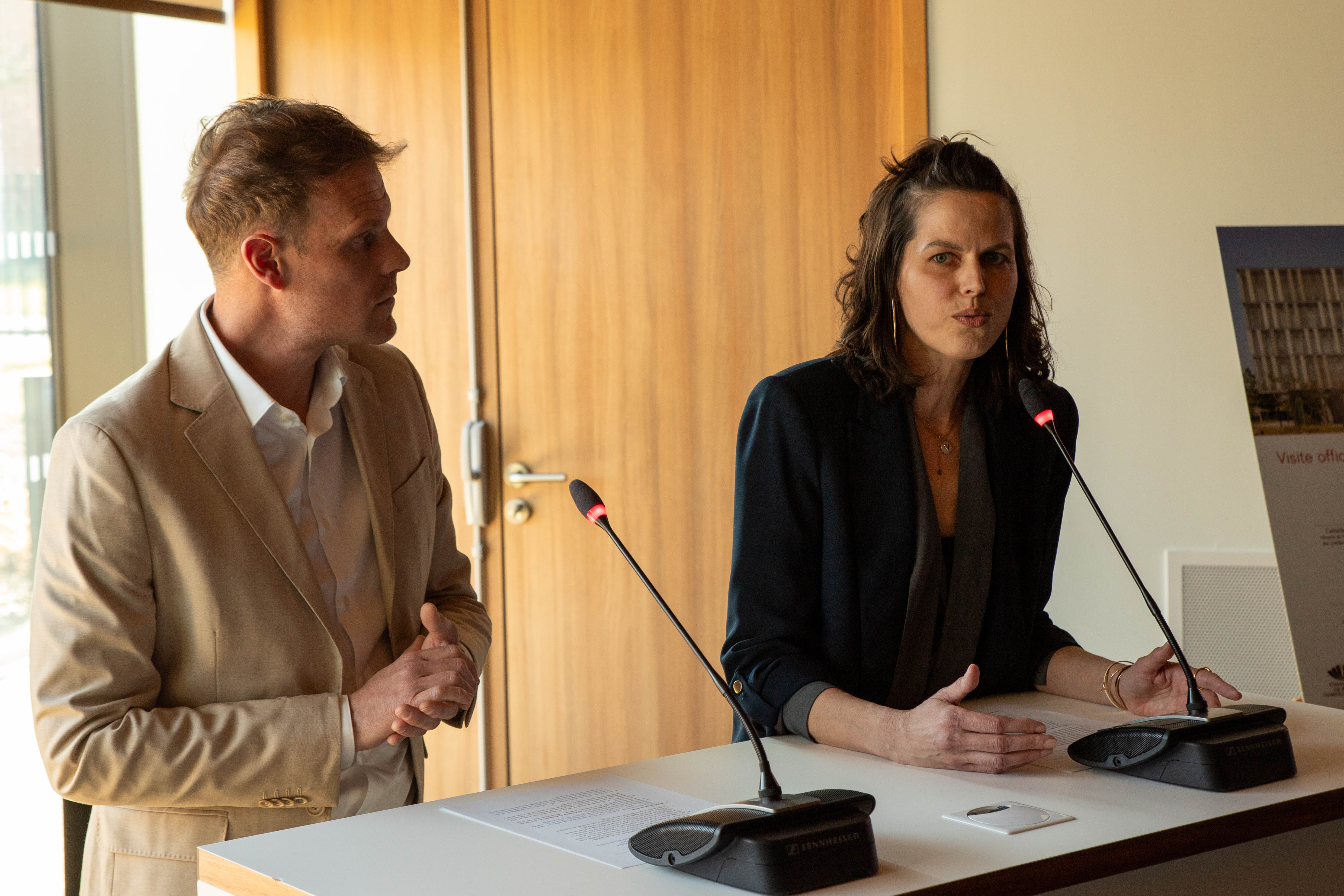 Visu Visite officielle du nouveau siège de l'URCA