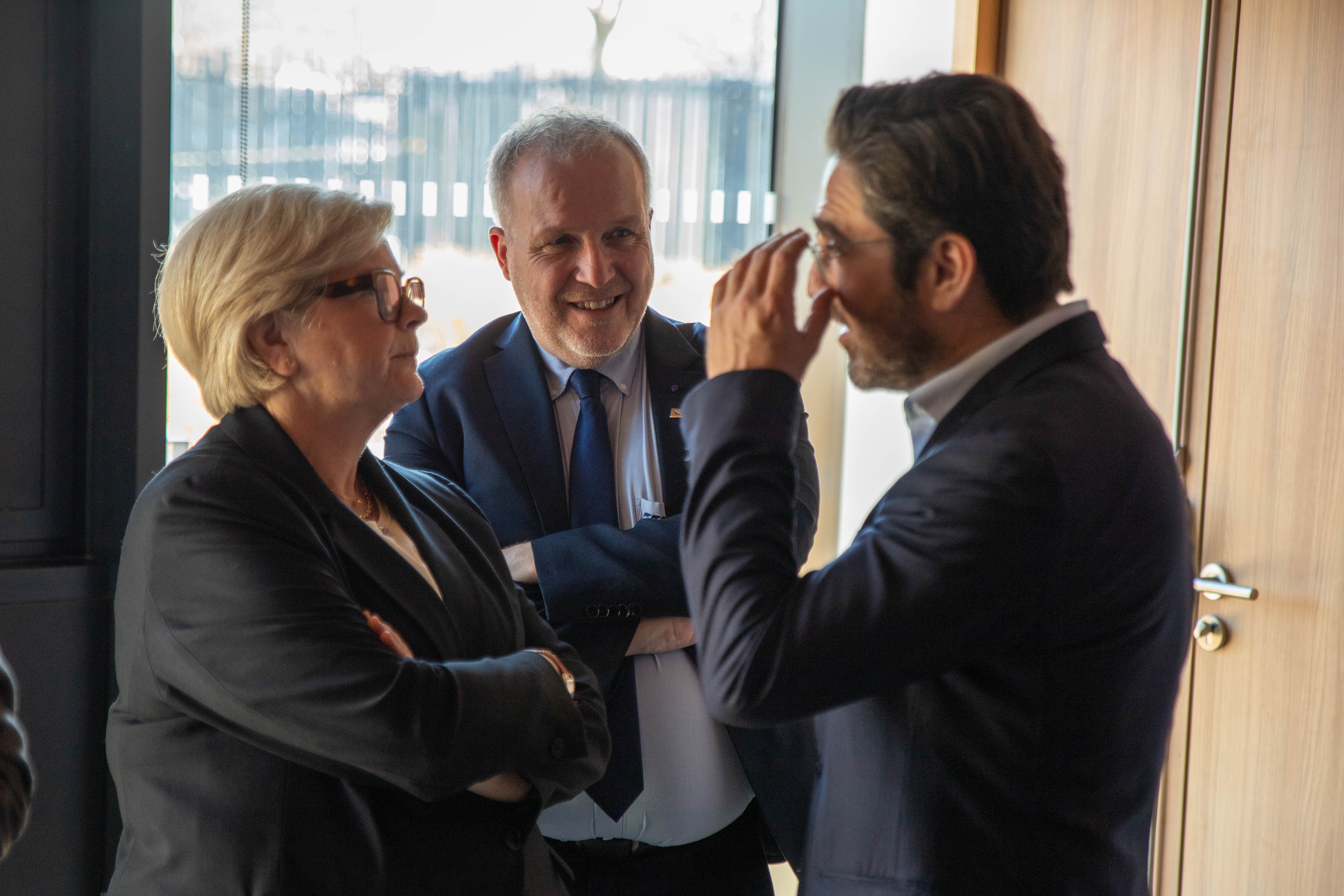 Visu Visite officielle du nouveau siège de l'URCA