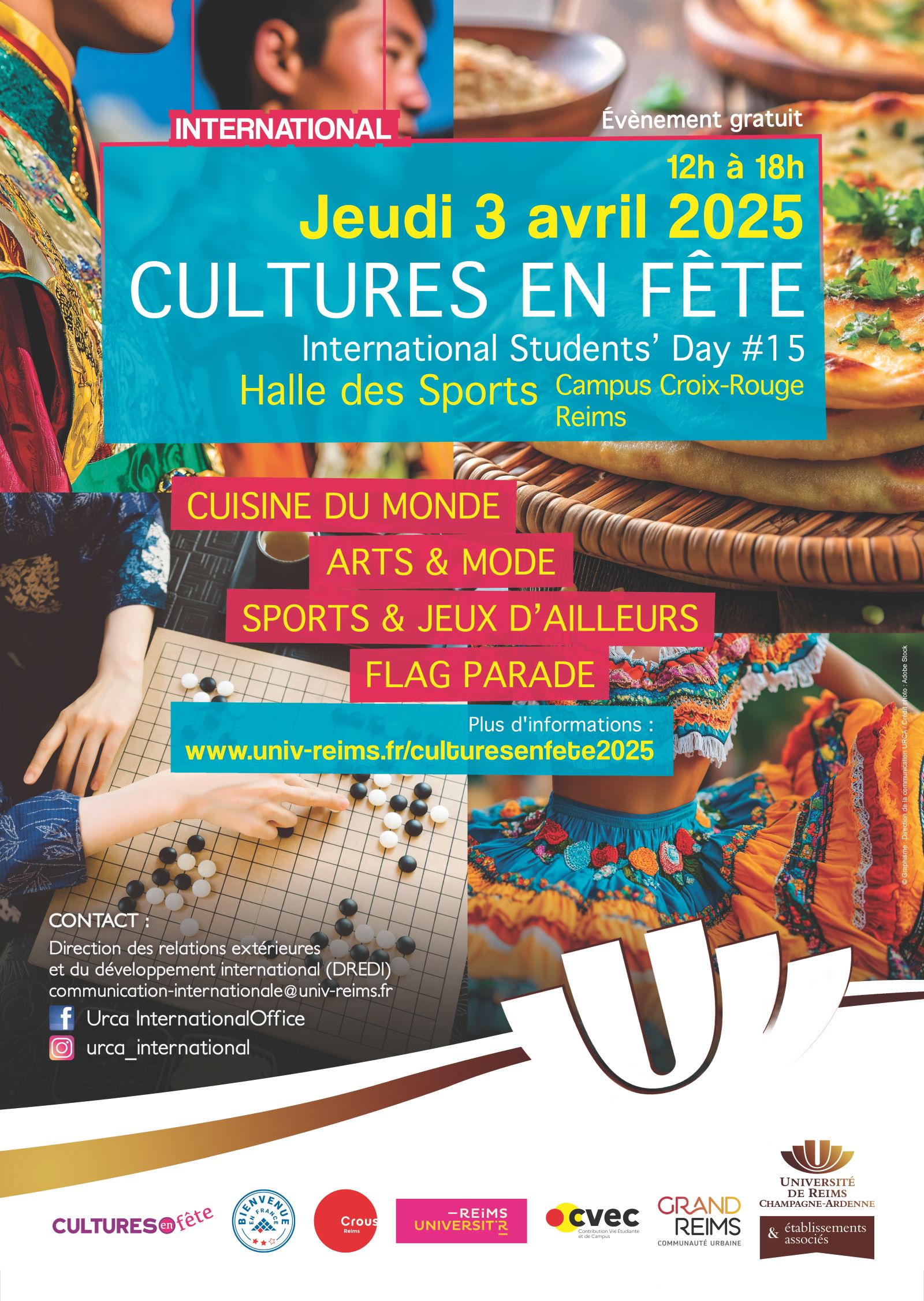 Cultures en fête 2025 – International Students’ Day