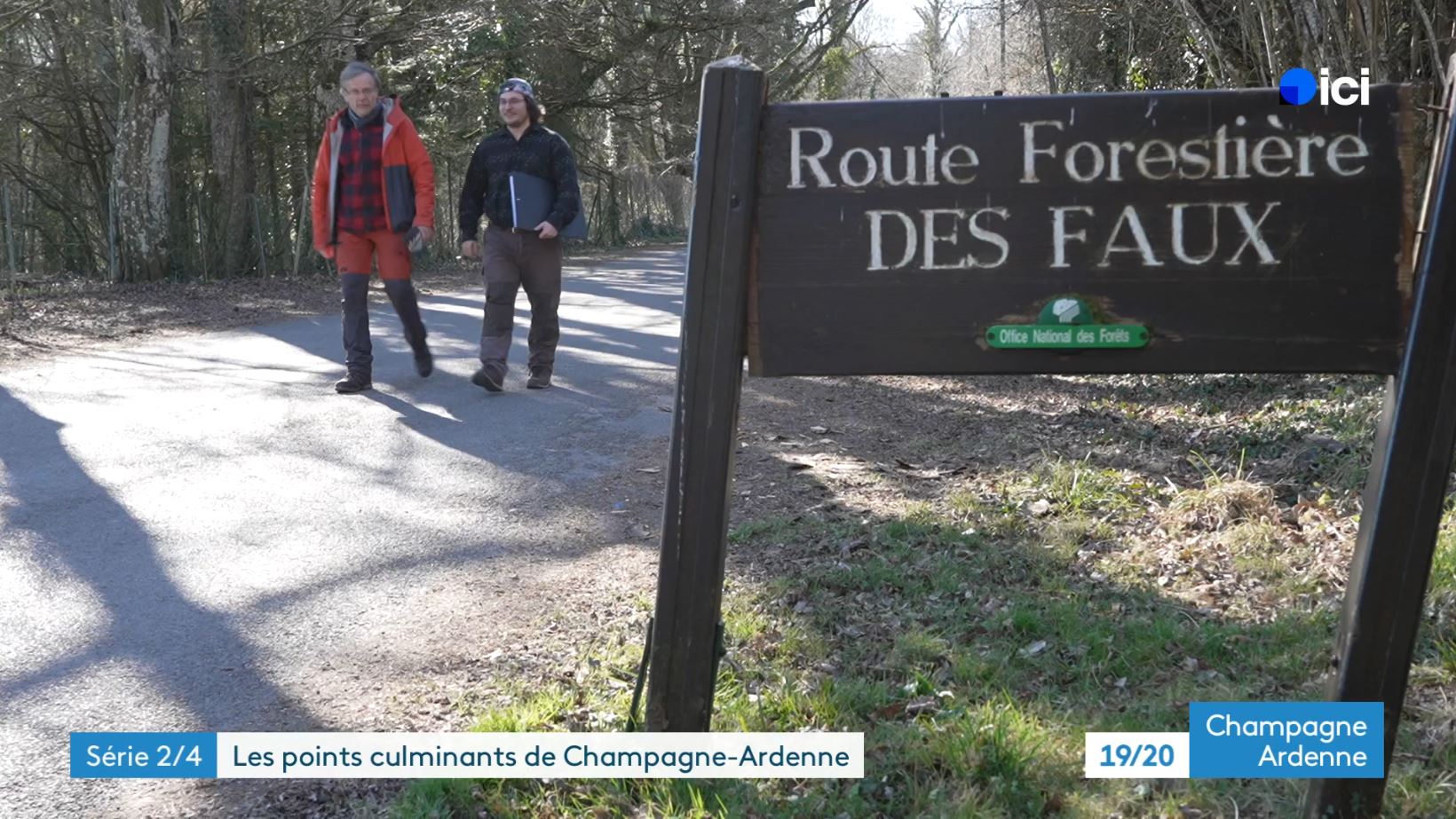 Point culminant sur le plateau de St Basle et la réserve des mares