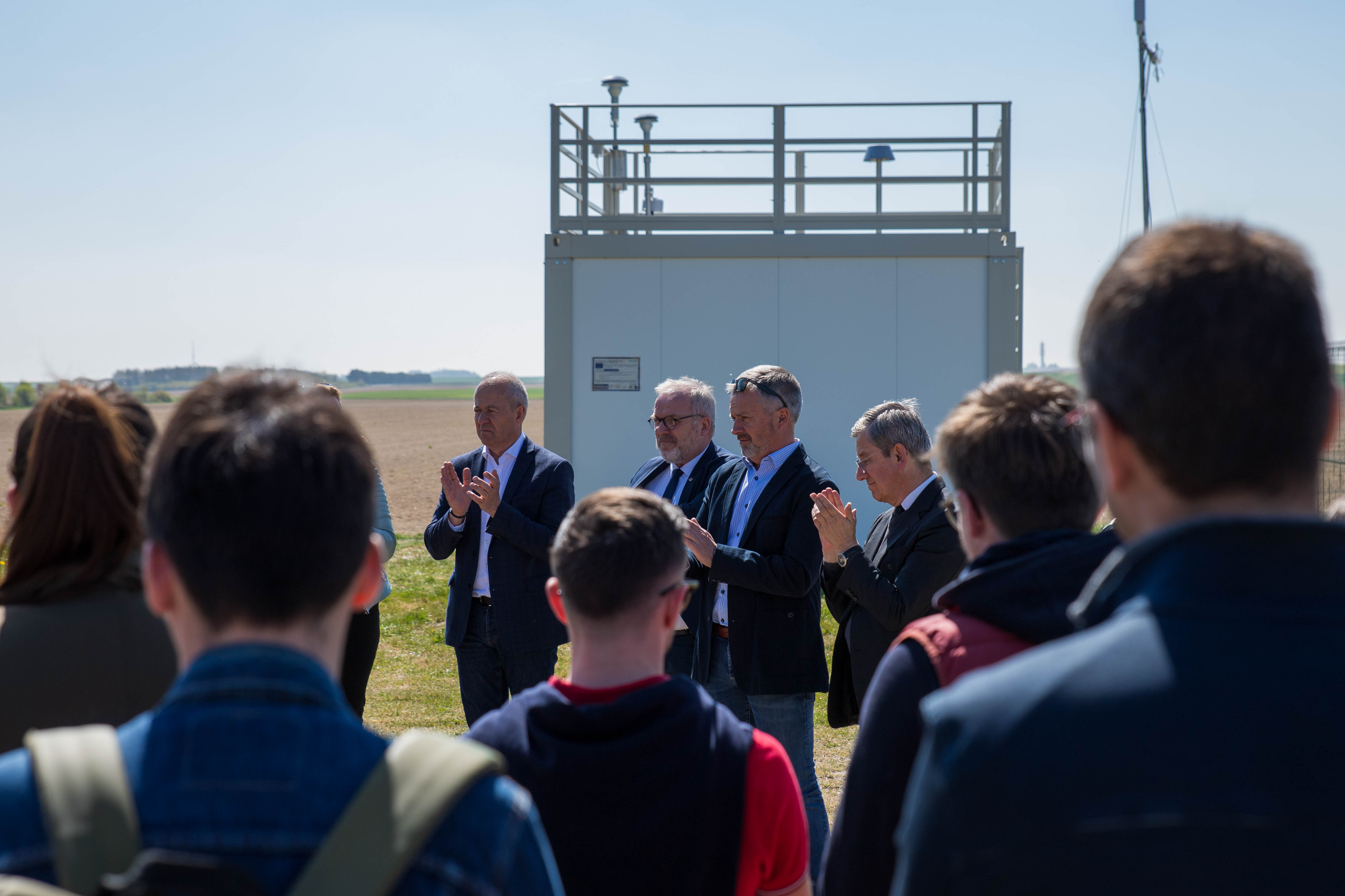 Photo inauguration Balzac 