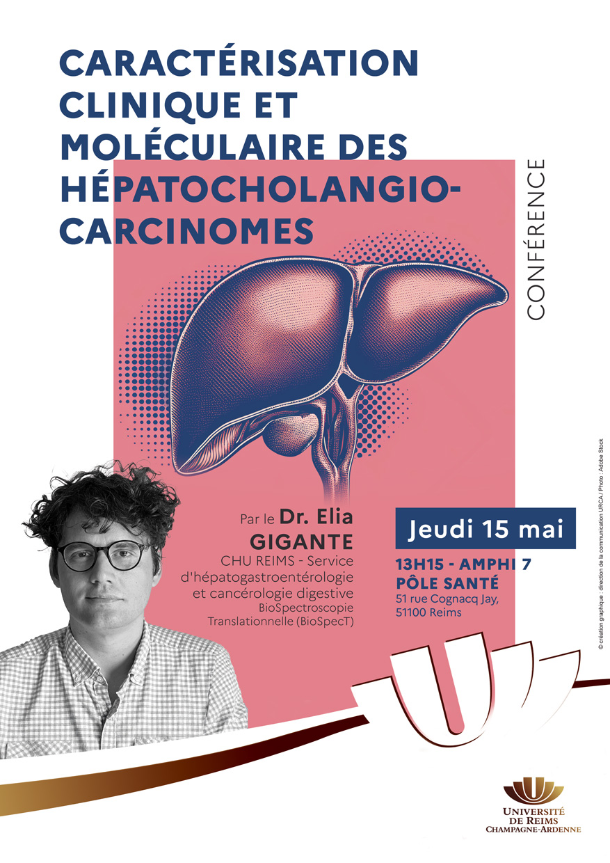 Conférence : Caractérisation clinique et moléculaire des hépatocholangiocarcinomes
