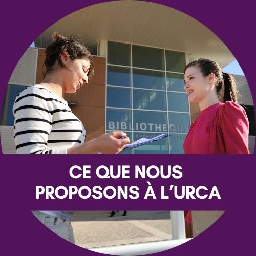 Ce que nous proposons à l'urca