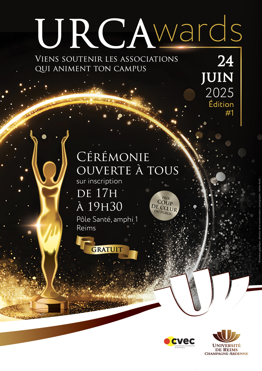 URCAwards cérémonie de remise de prix des associations étudiantes de l'URCA