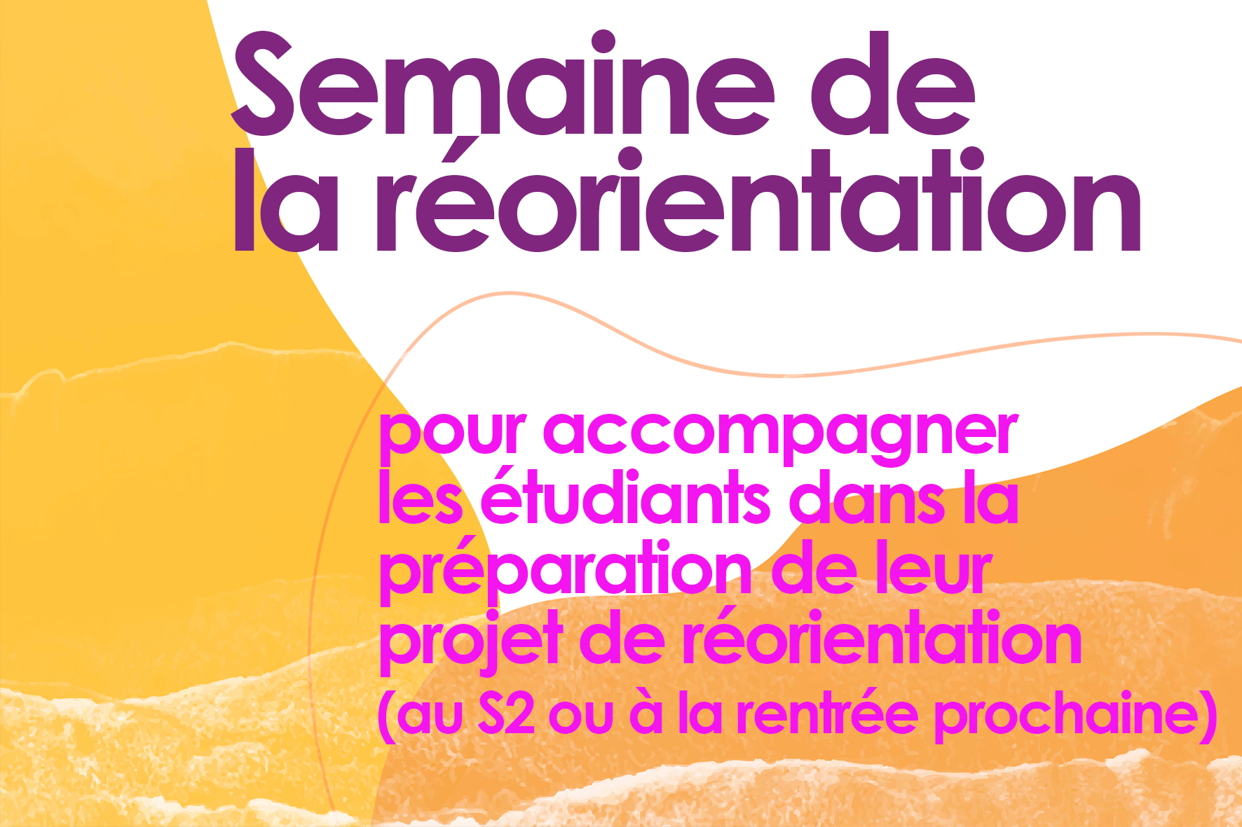 Semaine de la réorientation