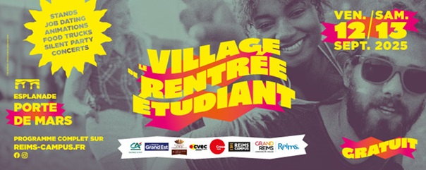 Village de rentrée étudiant 2025