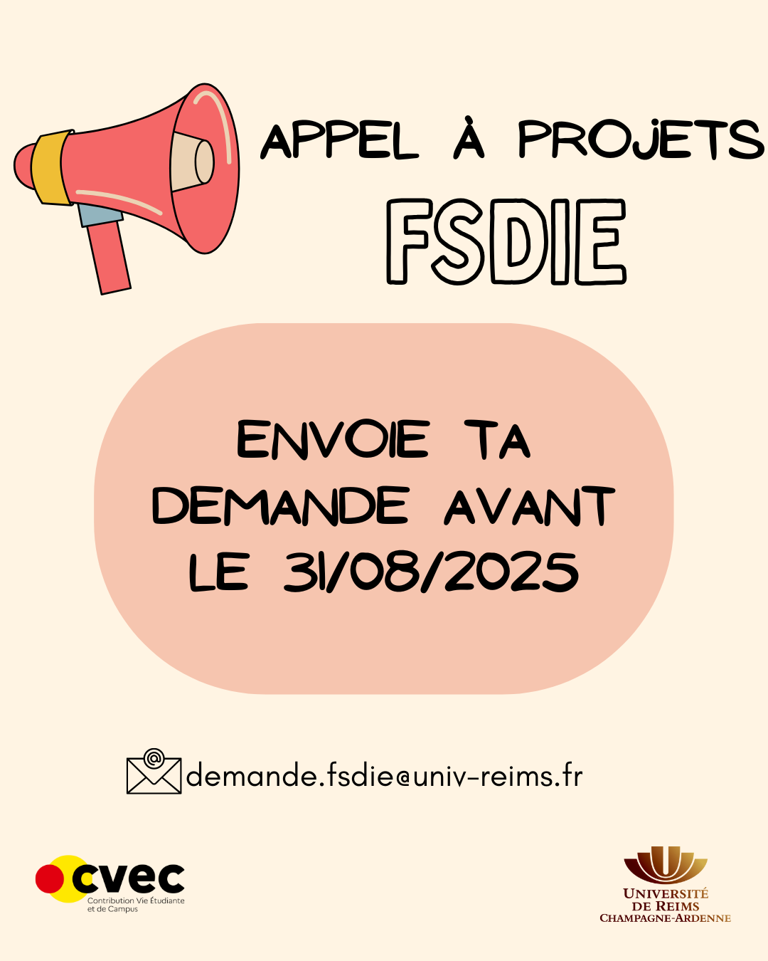 Appel à projets FSDIE