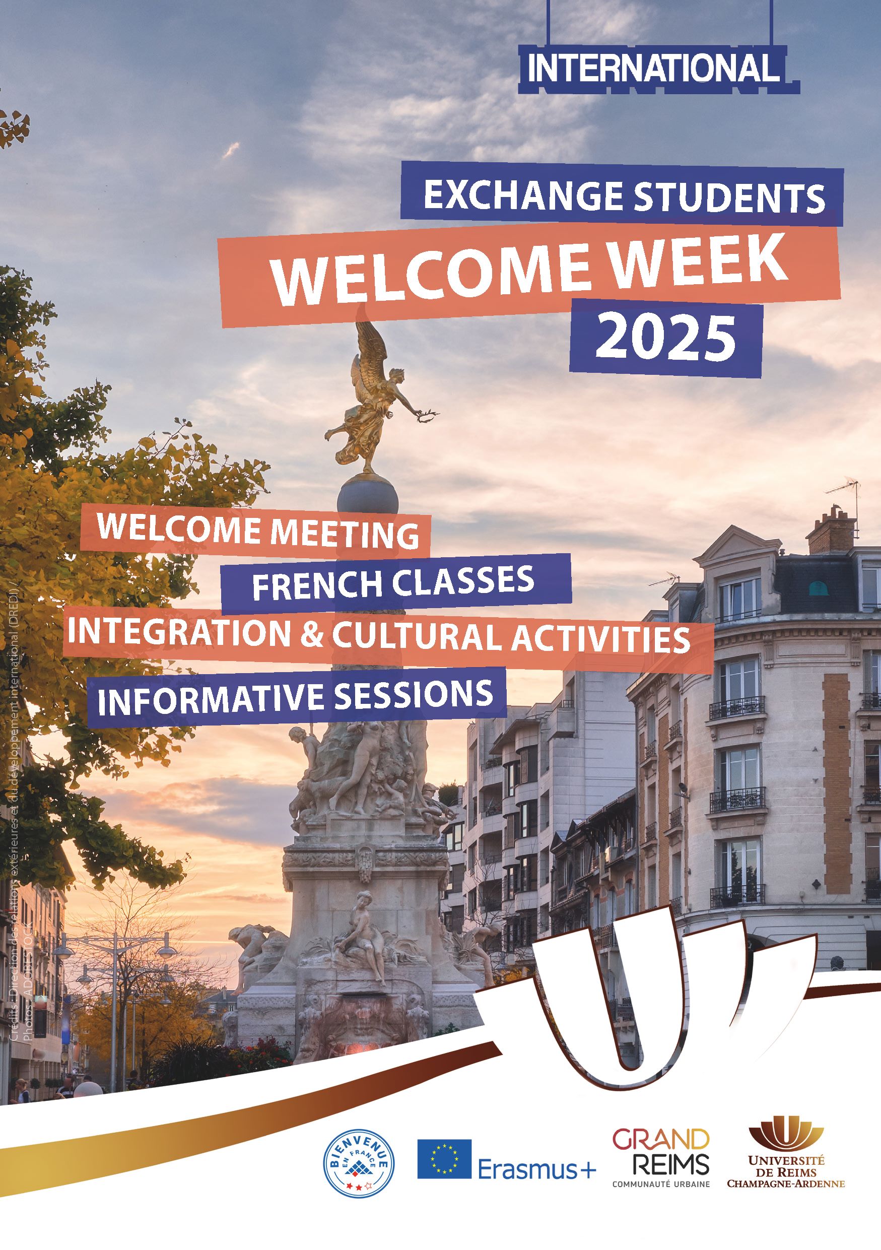 WELCOME DAYS – activités d'intégration pour les étudiants internationaux 