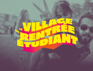 Village de rentrée étudiant à Reims (Porte Mars) vendredi 12 et samedi 13 septembre 2025
