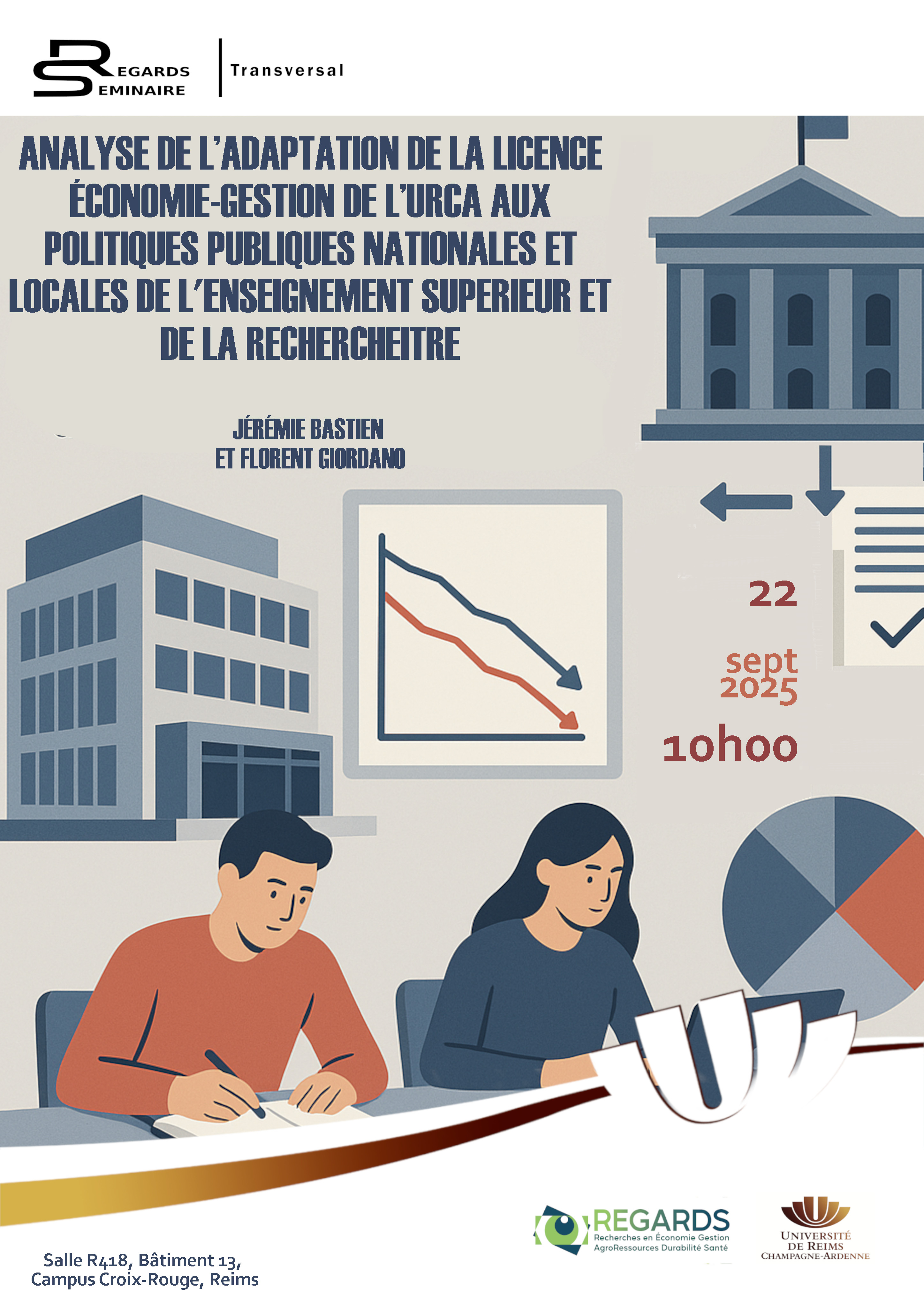 1ère séance du séminaire transversal REGARDS 