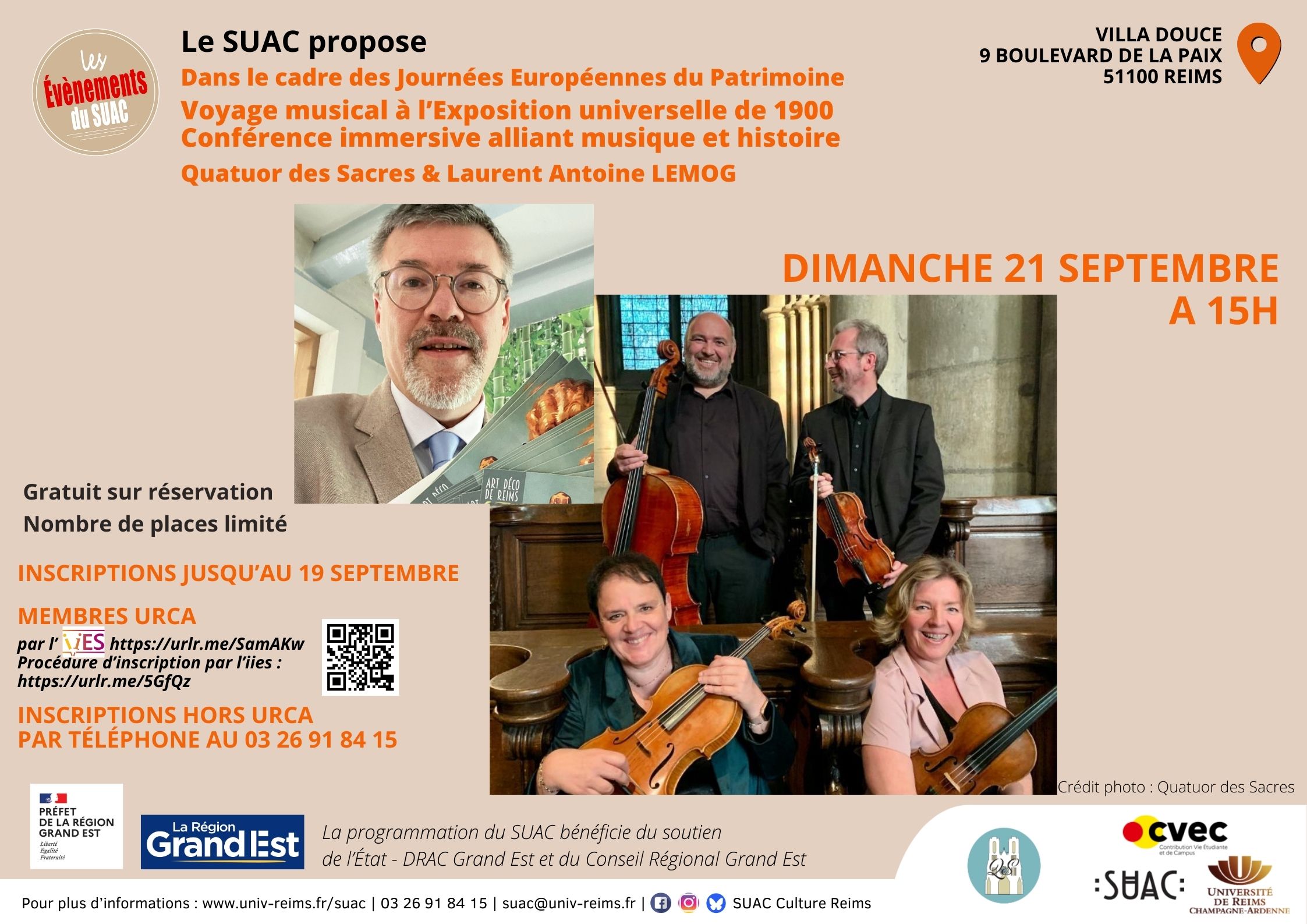 Conférence immersive à l'occasion des Journées Européennes du Patrimoine