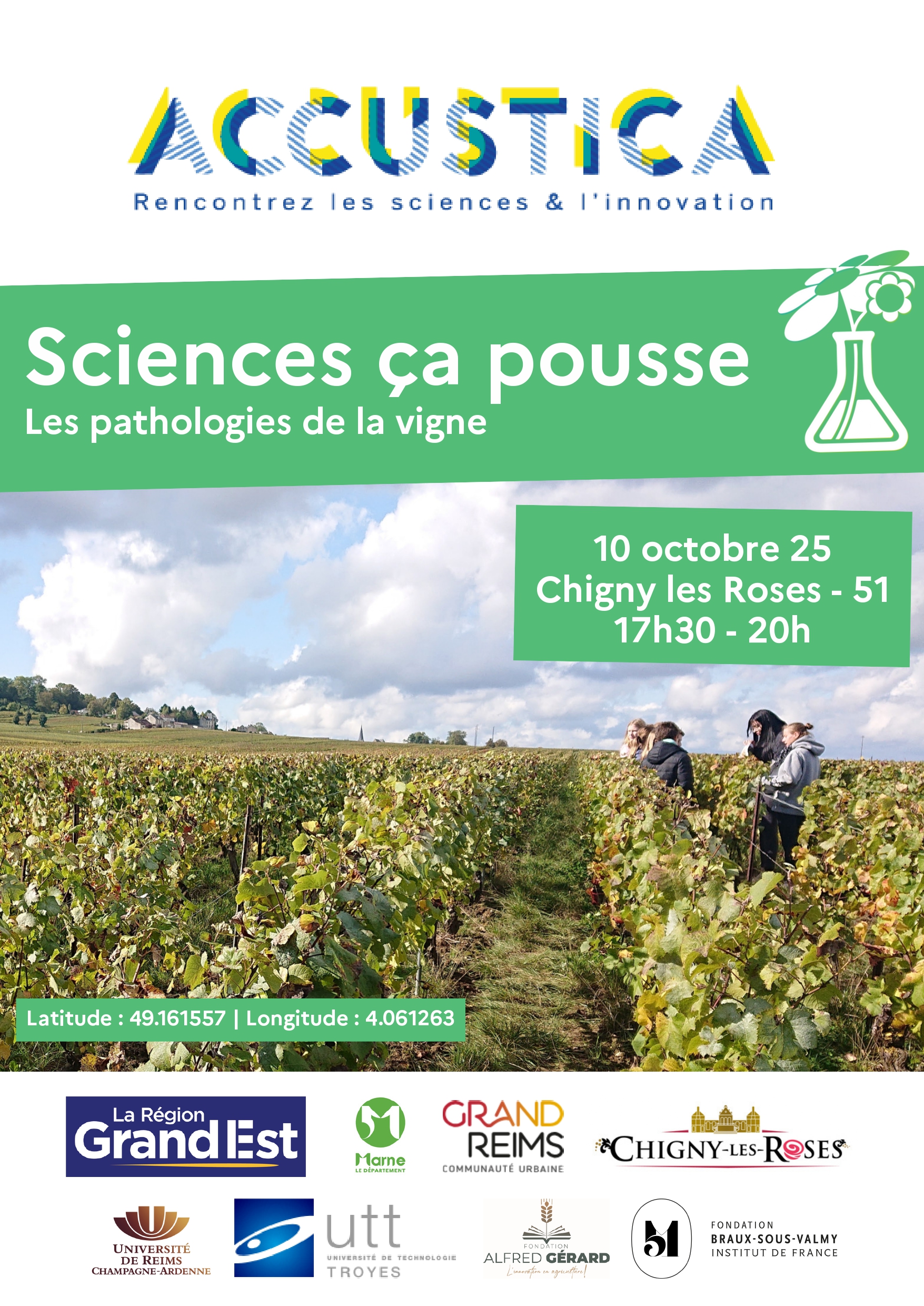 Sciences ça pousse dans les loges de vignes | Fête de la science
