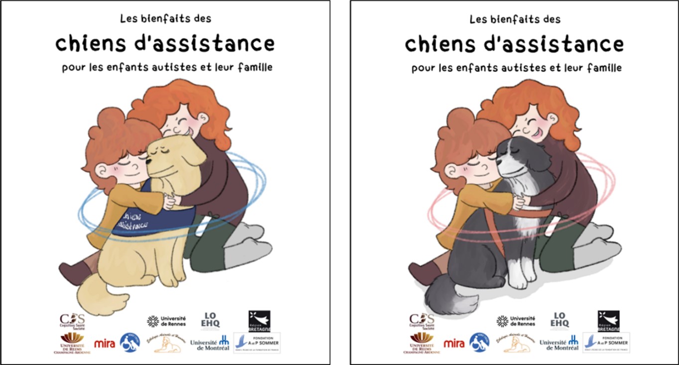 Fascicule vulgarisé sur résultats d'un projet de recherche (chien d'assistance et trouble du spectre de l'autisme)