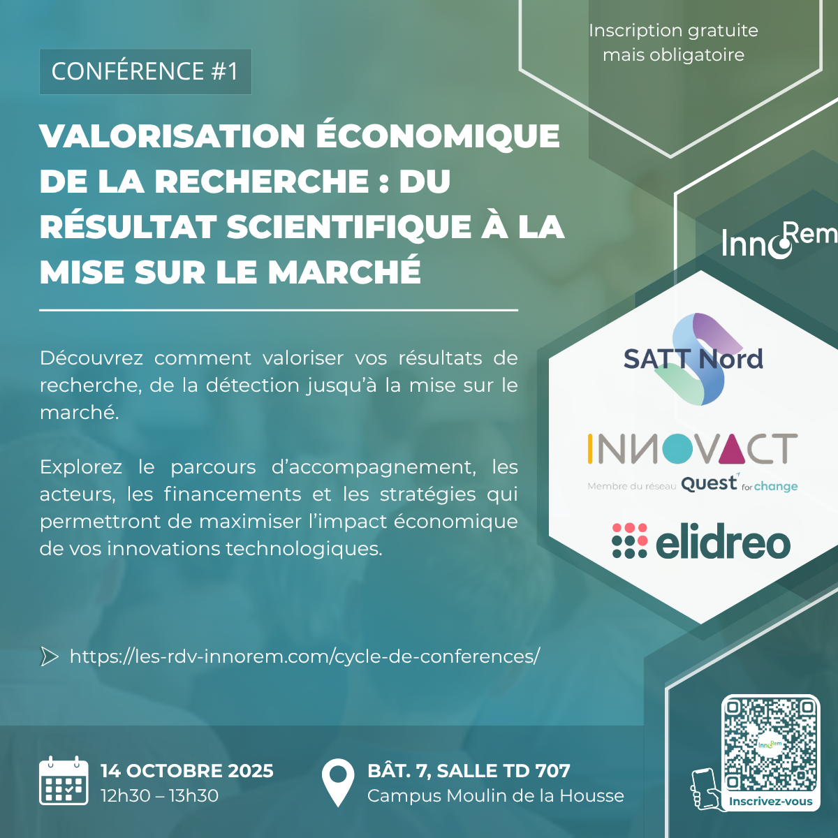 Conférence : Valorisation économique de la recherche