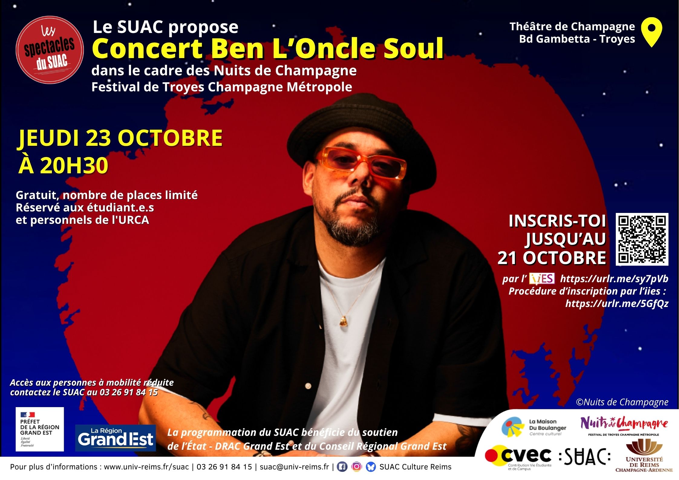 Concert Ben L'Oncle Soul
