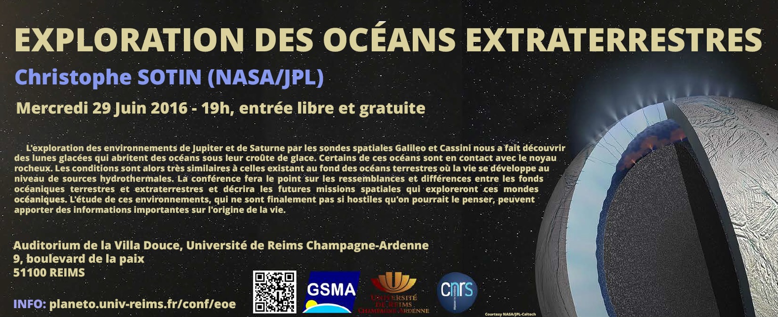 Exploration des océans extraterrestres