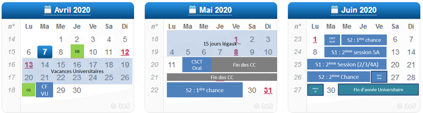 calendrier