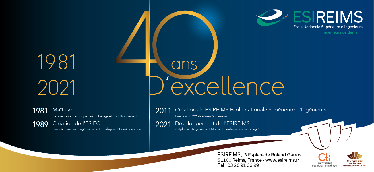 40 ans d'excellence
