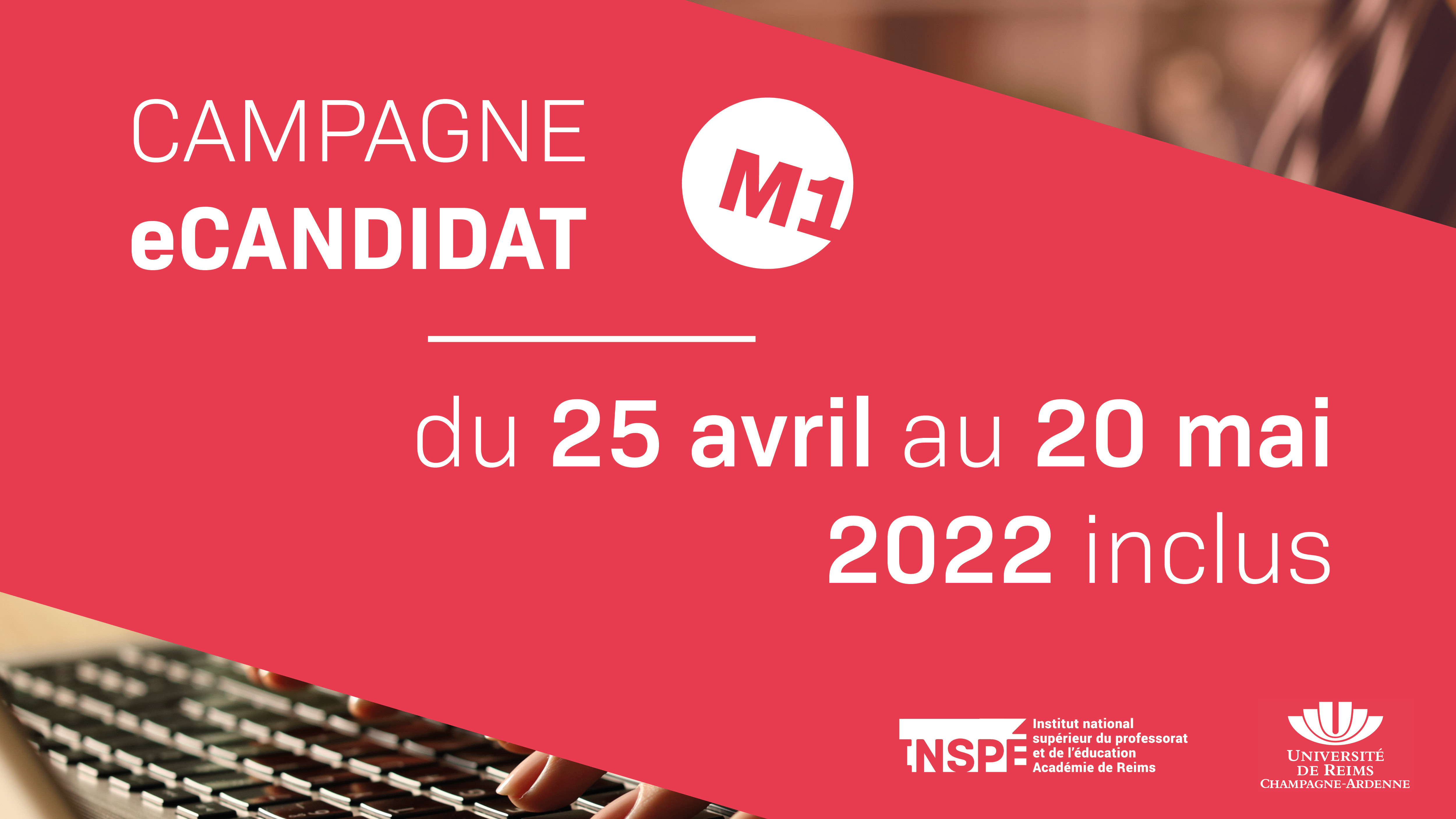 Campagne eCandidat 2022 - Master 1