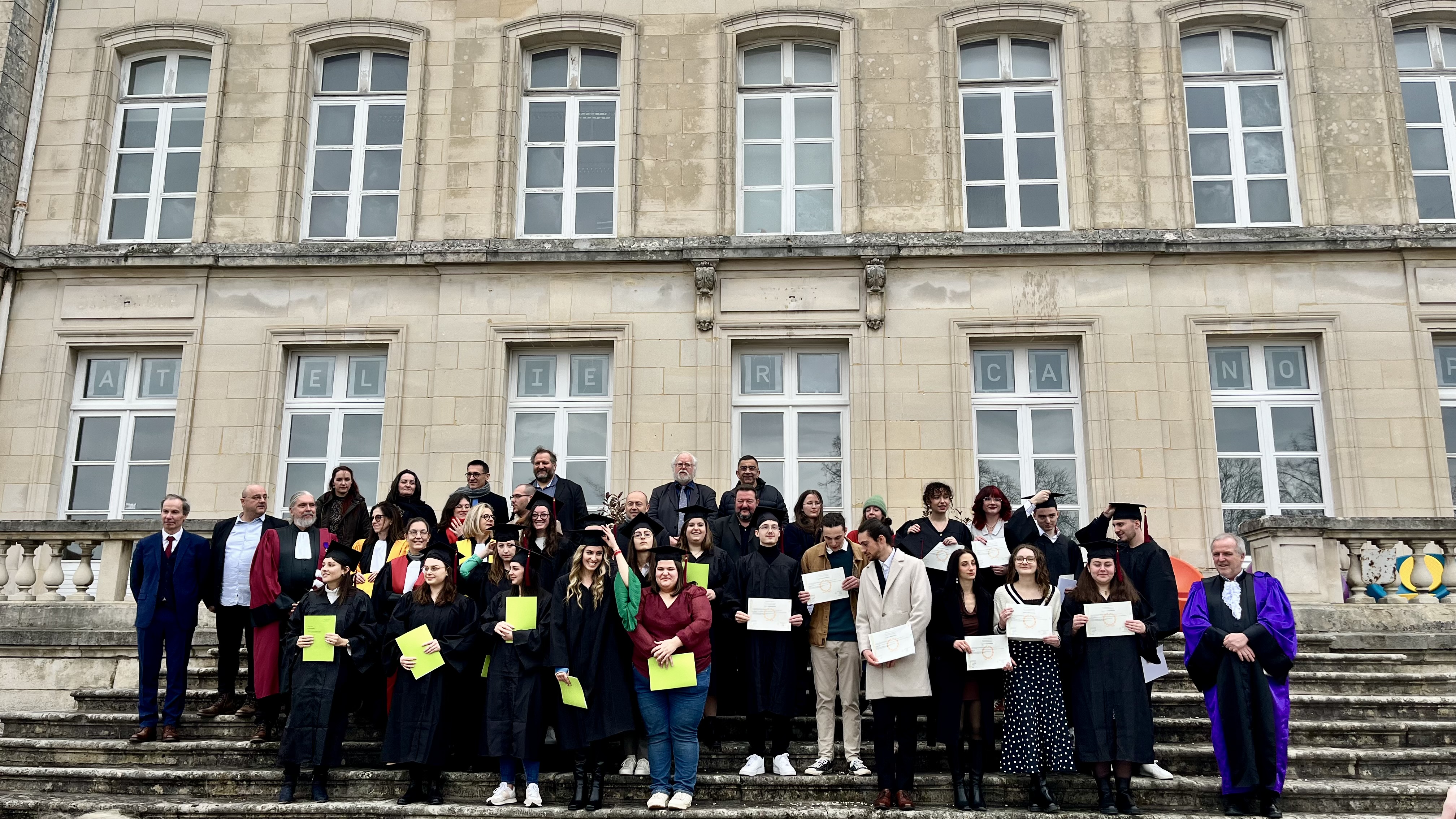 Retour sur la cérémonie de remise des diplômes de Chaumont et Troyes